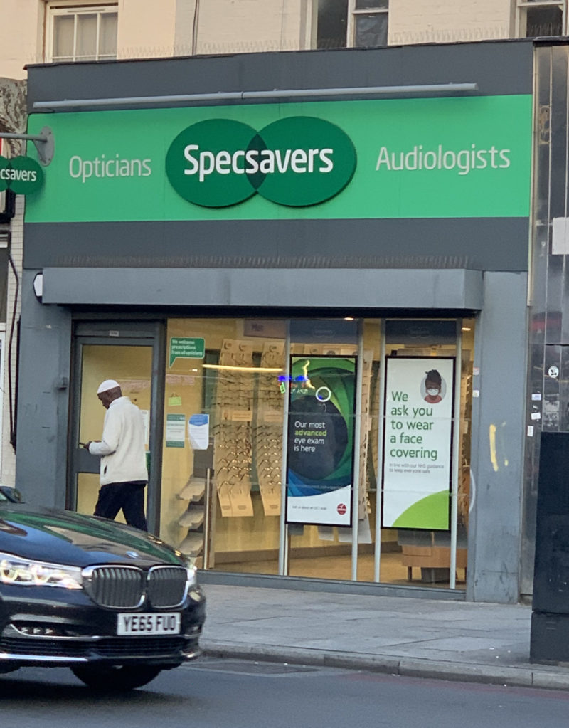 specsavers eye test